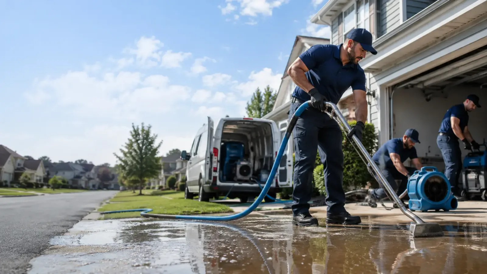 Basement Water Removal in South Windham, CT